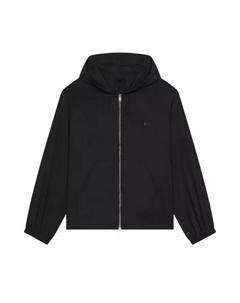 Толстовка из шерсти на молнии, черный Givenchy