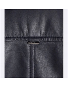 Кожаный бомбер стандартного кроя Normos, черный Joop