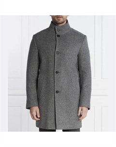 Шерстяное пальто Maron, серый Joop