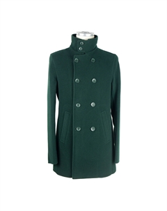 Мужская куртка из зеленой шерсти Herno