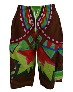 Эксклюзивные шорты для плавания с разноцветным принтом Dsquared2