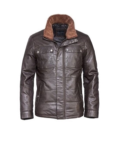 Кожаная куртка bumarcello, коричневый Bugatti