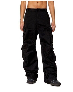 Свободные мужские хлопковые брюки, черный Diesel