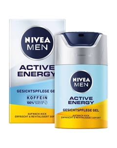 Men Active гидрогель для лица, 50 мл Nivea