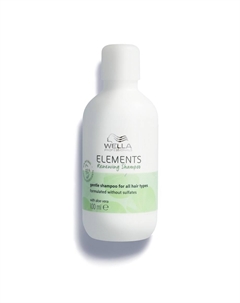 Восстанавливающий шампунь для волос elements renewing shampoo, 100 мл Wella professionals