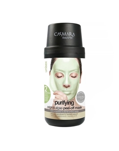 Альгинатная, очищающая маска для лица, 2 раза purifying original algae peel-off mask, количество 1 x 2 шт. Casmara