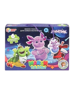 Пазл настольный Лунтик, 4630395010283 Умные игры