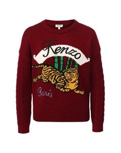 Свитер из смеси шерсти и хлопка Kenzo