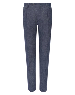 Брюки изо льна и хлопка Windsor