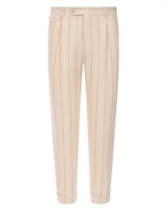 Брюки изо льна и хлопка Windsor