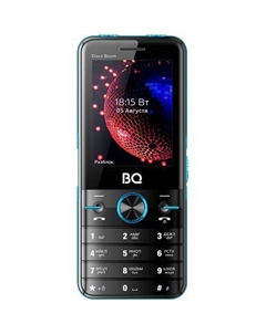 Сотовый телефон BQ 2842 Disco Boom, черный/синий Bq