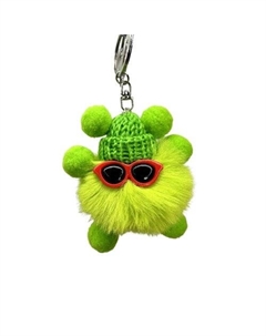 Брелок Пушистик. Зеленый Esterum