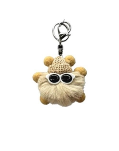 Брелок Пушистик. Бежевый Esterum