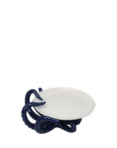 Блюдо для торта Polipo Blu Coincasa