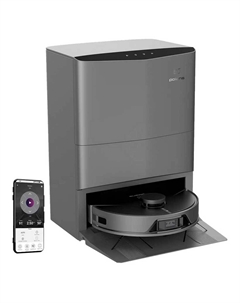 Робот-пылесос Polaris PVCRAC 7750 WIFI IQ Home графитовый