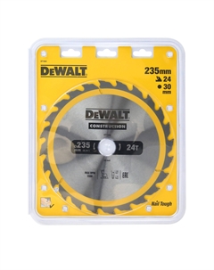 Диск пильный по дереву CONSTRUCTION, 235х30х1.7 мм (DT1954-QZ) Dewalt