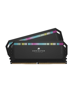 Оперативная память CORSAIR Dominator Platinum RGB, 32 Гб DDR5 (2x16 Гб), 6000 МГц, CL36, CMT32GX5M2E6200C36, черный Corsair