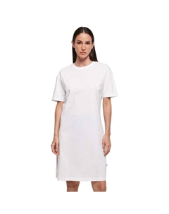 Короткое платье Organic Oversized Short Sleeve, белый Build your brand