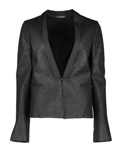 Черная женская куртка из эластана Liu jo