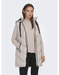 Стеганый жилет Steppweste, светло-серый Jdy