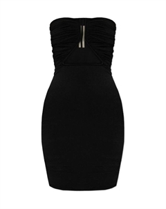 Платье зубец, черный Rick owens