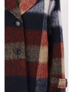 Классическое пальто ONLALINA CHECK COAT, оранжевый Only