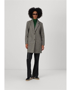 Классическое пальто FAITHI CHECK COAT, серо-коричневый Jdy
