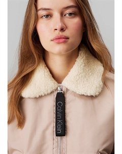 Куртка-бомбер AVIATOR, светло-розовый Calvin klein