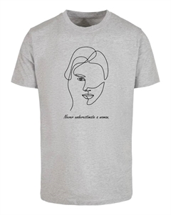 Футболка " Unisex Woman WD - Футболка с круглым вырезом ", серый Merchcode