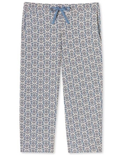 Пижамные штаны микс и расслабление 3/4, синий Schiesser