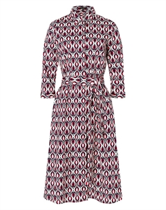 Платье-рубашка, красный More&more