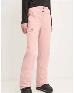Утепленные лыжные штаны, розовый Descente