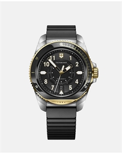 Journey 1884 V242014 Мужские часы из черной резины, черный Victorinox