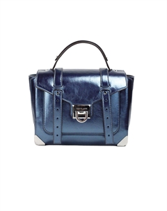 Сумка-портфель Manhattan Medium Teal Leather с верхней ручкой Michael Kors Michael kors