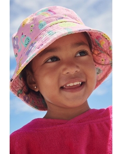 Двусторонняя рыбацкая шапка (от 3 м до 6 лет), розовый Next