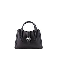 Gabby Маленькая черная кожаная сумка-портфель на молнии через плечо Michael Kors Michael kors