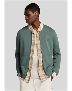 Толстовка на молнии MID LAYERS HALF TIPPED, серый Lyle & scott