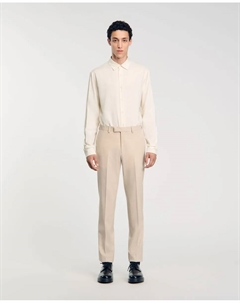 Мужские брюки, кремовый Sandro