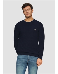 Пуловер Strickpullover langarm, синий S.oliver