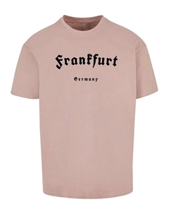 Футболка "Мужская футболка Frankfurt Heavy Oversize-BY102", цвет Duskrose Merchcode