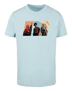 Футболка "Мужская футболка Grand Trio с круглым вырезом", синий Merchcode