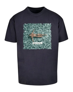 Футболка "Мужская летняя футболка — футболка On My Mind Heavy Oversize", цвет морской волны Merchcode