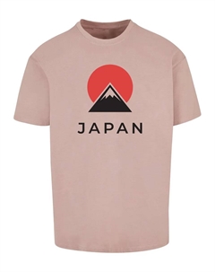 Футболка "Мужская футболка Japan Heavy Oversize-BY102", цвет Duskrose Merchcode