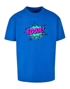 Футболка "Мужская футболка оверсайз BOOM Comic Heavy", синий Merchcode