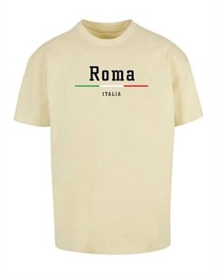 Футболка "Мужская футболка Roma Heavy Oversize-BY102", желтый Merchcode