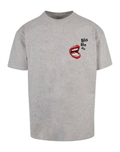 Футболка "Мужская футболка Bla Bla Bla Comic Heavy Oversized ", серый Merchcode