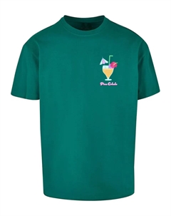 Футболка "Мужская футболка большого размера Pina Colada", зеленый Merchcode