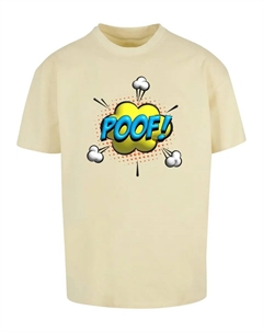 Футболка "Мужская футболка POOF Comic Heavy Oversized ", желтый Merchcode