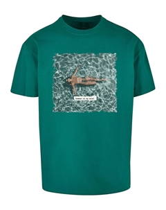 Футболка "Мужская летняя футболка — футболка On My Mind Heavy Oversize", зеленый Merchcode