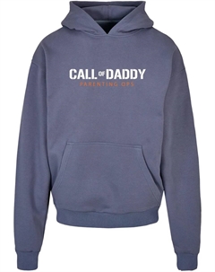 Толстовка с капюшоном " Men's Fathers Day - Call of Daddy Ultra Heavy Hoody", синий Merchcode